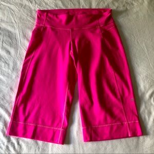 Lululemon Hot Pink Biker Shorts